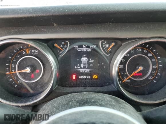 2019 Jeep Wrangler Sport S z VIN 1C4GJXAG5KW605194, wystawiony jako Copart lot #68132425 z przebiegiem 62 502 mil mil oraz Szkoda całkowita • Salvage title. Historia ofert i sprzedaży dostępna na DreamBid. Obrazek 9.