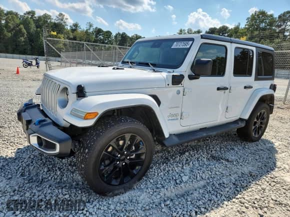 2022 Jeep Wrangler Unlimited Sahara with VIN 1C4JJXP65NW276425, listed as a Copart auction lot 70727595 with 29,165 mi miles and Salvage title. Bid and sale history available at DreamBid. Image 1.
