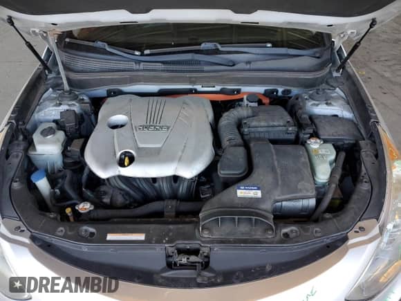 2012 Hyundai Sonata Hybrid z VIN KMHEC4A48CA036986, wystawiony jako Copart lot #80523755 z przebiegiem 178 016 mil mil oraz Szkoda całkowita • Salvage title. Historia ofert i sprzedaży dostępna na DreamBid. Obrazek 11.