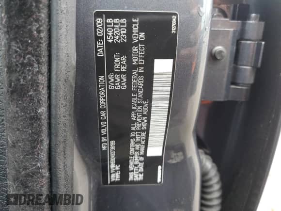 2009 Volvo S60 2.5T с VIN YV1RH592492738199, выставлен на аукционе Copart как лот 55726095 с пробегом 106 939 миль миль и Чистый • Clean title. История ставок и продаж доступна на DreamBid. Изображение 12.