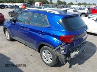 2020 Hyundai Venue SEL with VIN KMHRC8A35LU029105, listed as a IAAI auction lot 43021938 with 95,376 mi miles and . Bid and sale history available at DreamBid. Image 3.