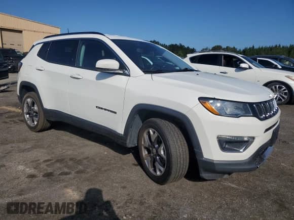 2021 Jeep Compass Limited with VIN 3C4NJDCB5MT572665, listed as a Copart auction lot 86987235 with 87,475 mi miles and Salvage title. Bid and sale history available at DreamBid. Image 4.