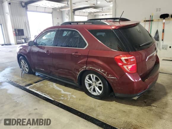 2016 Chevrolet Equinox LT with VIN 2GNFLFE37G6181310, listed as a Copart auction lot 84393745 with 146,606 mi miles and Salvage title. Bid and sale history available at DreamBid. Image 2.