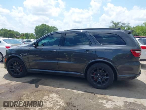 2024 Dodge Durango SRT 392 Plus with VIN 1C4SDJGJ3RC175355, listed as a IAAI auction lot 42744390 with 8,956 mi miles and . Bid and sale history available at DreamBid. Image 13.