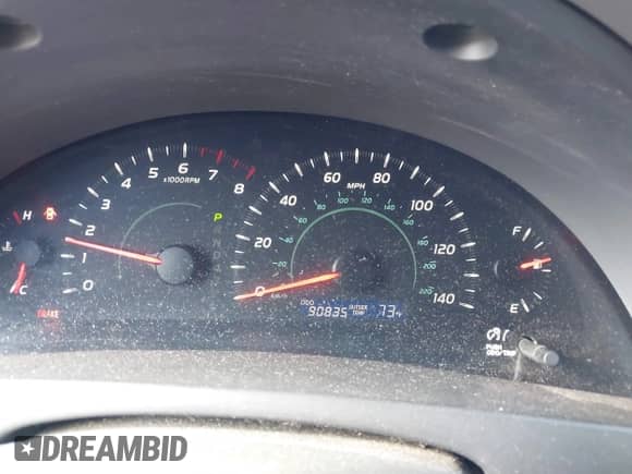 2009 Toyota Camry with VIN 4T1BE46K19U355058, listed as a IAAI auction lot 43373895 with 90,835 mi miles and . Bid and sale history available at DreamBid. Image 7.