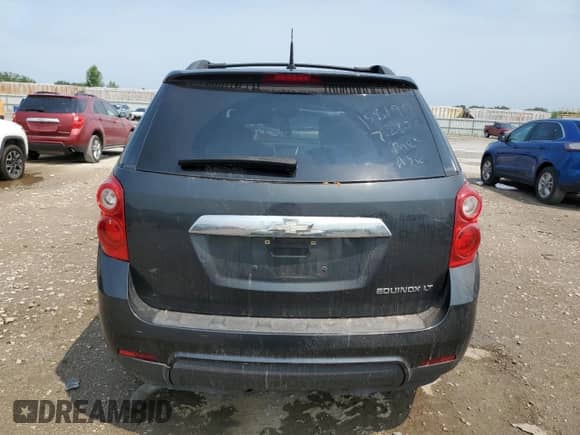 2012 Chevrolet Equinox 2LT with VIN 2GNALPEK4C1339147, listed as a Copart auction lot 67814465 with Not provided miles and Salvage title. Bid and sale history available at DreamBid. Image 6.