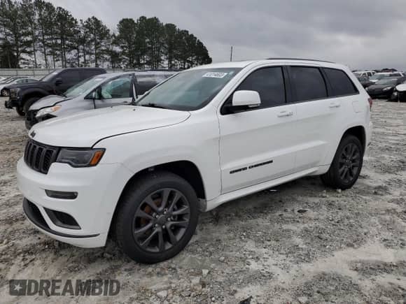 2019 Jeep Grand Cherokee High Altitude with VIN 1C4RJECG3KC790521, listed as a Copart auction lot 41014603 with 56,122 mi miles and . Bid and sale history available at DreamBid. Image 1.