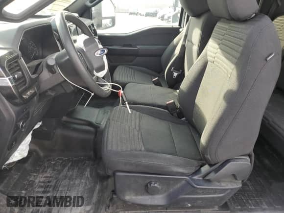 2022 Ford F-150 XL with VIN 1FTEX1EP0NKF28078, listed as a Copart auction lot 45392995 with 60,686 mi miles and Salvage title. Bid and sale history available at DreamBid. Image 7.