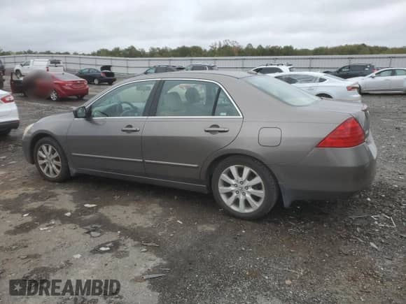 2007 Honda Accord EX-L with VIN 1HGCM66507A097021, listed as a Copart auction lot 82429595 with 234,858 mi miles and Salvage title. Bid and sale history available at DreamBid. Image 2.
