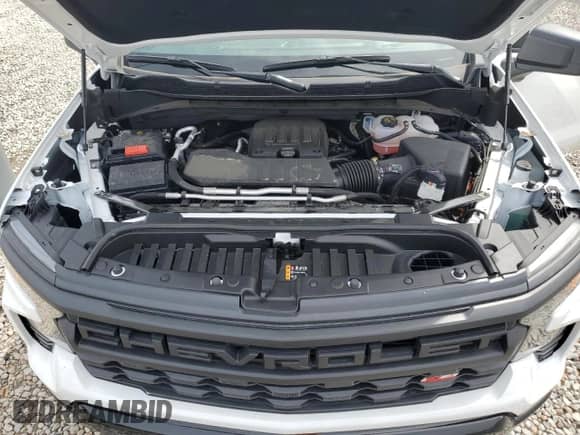 2024 Chevrolet Silverado 1500 Custom Trail Boss with VIN 3GCPDCEK4RG363666, listed as a Copart auction lot 53401795 with 4,336 mi miles and Salvage title. Bid and sale history available at DreamBid. Image 11.