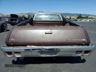 1973 Chevrolet El Camino z VIN 1D80K3Z457627, wystawiony jako Copart lot #58102395 z przebiegiem 2 683 mil mil oraz Czysty tytuł • Clean title. Historia ofert i sprzedaży dostępna na DreamBid. Obrazek 6.