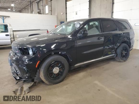 2022 Dodge Durango Pursuit z VIN 1C4RDJFGXNC137040, wystawiony jako Copart lot #82177315 z przebiegiem 14 928 mil mil oraz Czysty tytuł • Clean title. Historia ofert i sprzedaży dostępna na DreamBid. Obrazek 1.