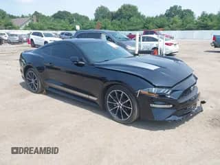 2020 Ford Mustang EcoBoost z VIN 1FA6P8TH5L5171264, wystawiony jako IAAI lot #42855572 z przebiegiem 45 230 mil mil oraz . Historia ofert i sprzedaży dostępna na DreamBid. Obrazek 1.