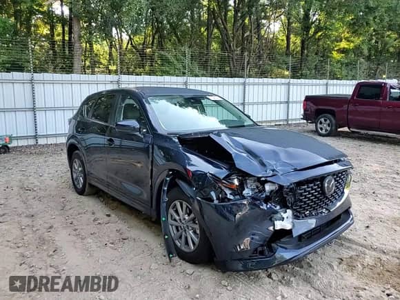 2025 Mazda CX-5 S Preferred with VIN JM3KFBCM7S0704496, listed as a Copart auction lot 71247245 with 160 mi miles and Salvage title. Bid and sale history available at DreamBid. Image 14.