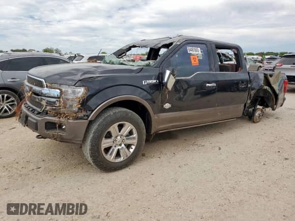 2020 Ford F-150 XL z VIN 1FTEW1E55LFC72978, wystawiony jako Copart lot #64461845 z przebiegiem Nie podano mil oraz Szkoda całkowita • Salvage title. Historia ofert i sprzedaży dostępna na DreamBid. Obrazek 1.