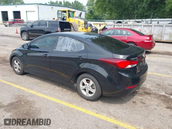 2015 Hyundai Elantra SE with VIN 5NPDH4AE8FH623714, listed as a IAAI auction lot 42911798 with 103,926 mi miles and . Bid and sale history available at DreamBid. Image 3.