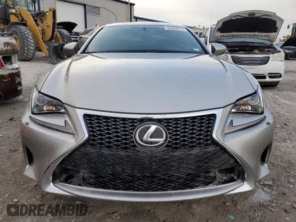 2017 Lexus RC 300 with VIN JTHSM5BC9H5002800, listed as a Copart auction lot 55964014 with 86,154 mi miles and Salvage title. Bid and sale history available at DreamBid. Image 5.