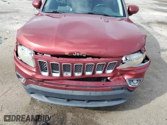 2015 Jeep Compass High Altitude with VIN 1C4NJCEA0FD400115, listed as a Copart auction lot 60698665 with 160,992 mi miles and Salvage title. Bid and sale history available at DreamBid. Image 12.