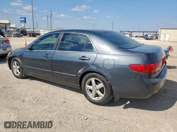 2005 Honda Accord EX with VIN 1HGCM56705A129703, listed as a Copart auction lot 84192705 with 279,356 mi miles and Salvage title. Bid and sale history available at DreamBid. Image 2.