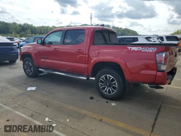 2021 Toyota Tacoma SR with VIN 3TMCZ5AN4MM423712, listed as a Copart auction lot 81547325 with 50,135 mi miles and Salvage title. Bid and sale history available at DreamBid. Image 2.