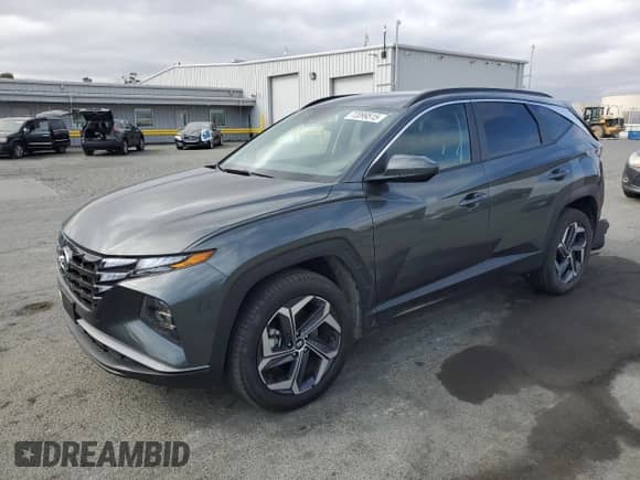 2024 Hyundai Tucson SEL with VIN KM8JBDD28RU150568, listed as a Copart auction lot 72099515 with 36,917 mi miles and Salvage title. Bid and sale history available at DreamBid. Image 1.