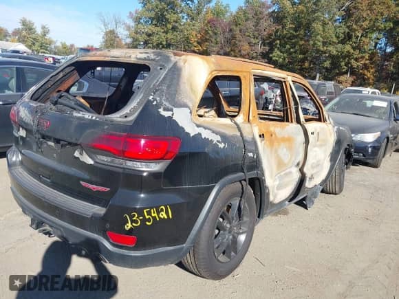 2018 Jeep Grand Cherokee Trailhawk z VIN 1C4RJFLG5JC306174, wystawiony jako IAAI lot #37875392 z przebiegiem Nie podano mil oraz . Historia ofert i sprzedaży dostępna na DreamBid. Obrazek 4.