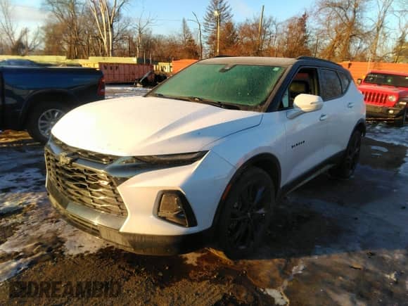 2022 Chevrolet Blazer RS с VIN 3GNKBERSXNS215638, выставлен на аукционе IAAI как лот 41362610 с пробегом 37 662 миль миль и . История ставок и продаж доступна на DreamBid. Изображение 2.