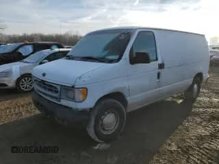 2001 Ford Econoline Cargo z VIN 1FTRE142X1HA65337, wystawiony jako Copart lot #64150804 z przebiegiem 219 274 mil mil oraz Nie do naprawy • Non repairable. Historia ofert i sprzedaży dostępna na DreamBid. Obrazek 1.