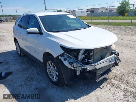 2019 Chevrolet Equinox LT z VIN 2GNAXUEV6K6164950, wystawiony jako IAAI lot #42615581 z przebiegiem 140 010 mil mil oraz . Historia ofert i sprzedaży dostępna na DreamBid. Obrazek 1.