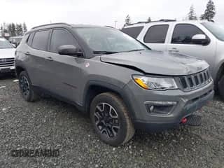 2021 Jeep Compass Trailhawk z VIN 3C4NJDDB3MT547942, wystawiony jako IAAI lot #41470588 z przebiegiem 94 598 mil mil oraz . Historia ofert i sprzedaży dostępna na DreamBid. Obrazek 1.