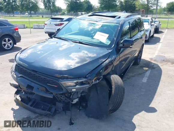 2021 Dodge Durango GT Plus with VIN 1C4RDJDG2MC574449, listed as a IAAI auction lot 42700043 with 26,289 mi miles and . Bid and sale history available at DreamBid. Image 2.