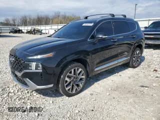 2021 Hyundai Santa Fe Calligraphy с VIN 5NMS5DALXMH372543, выставлен на аукционе Copart как лот 50348125 с пробегом 99 844 миль миль и Списание • Salvage title. История ставок и продаж доступна на DreamBid. Изображение 1.