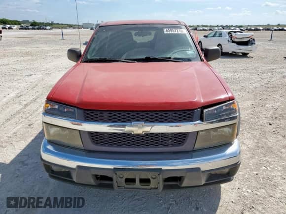 2007 Chevrolet Colorado 2LT with VIN 1GCDS13E478247381, listed as a Copart auction lot 65957215 with 142,421 mi miles and Salvage title. Bid and sale history available at DreamBid. Image 5.