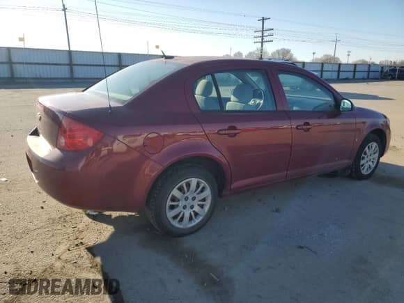 2009 Chevrolet Cobalt z VIN 1G1AL58H597129044, wystawiony jako Copart lot #89002315 z przebiegiem 149 017 mil mil oraz Szkoda całkowita • Salvage title. Historia ofert i sprzedaży dostępna na DreamBid. Obrazek 3.