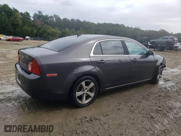 2011 Chevrolet Malibu 1LT with VIN 1G1ZC5E13BF239824, listed as a Copart auction lot 81079665 with 173,417 mi miles and Salvage title. Bid and sale history available at DreamBid. Image 3.