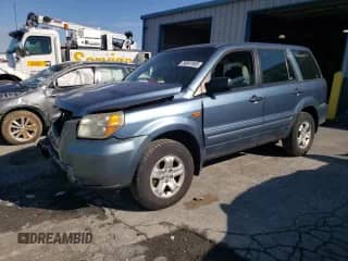 2006 Honda Pilot LX с VIN 5FNYF18166B017772, выставлен на аукционе Copart как лот 58309295 с пробегом 228 757 миль миль и Списание • Salvage title. История ставок и продаж доступна на DreamBid. Изображение 1.