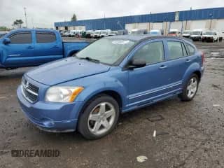 2007 Dodge Caliber R/T with VIN 1B3HE78KX7D299133, listed as a Copart auction lot 58249925 with 58,987 mi miles and Salvage title. Bid and sale history available at DreamBid. Image 1.