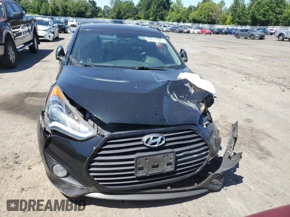 2014 Hyundai Veloster Turbo R-Spec с VIN KMHTC6AE0EU191187, выставлен на аукционе Copart как лот 65017625 с пробегом 134 079 миль миль и Списание • Salvage title. История ставок и продаж доступна на DreamBid. Изображение 5.