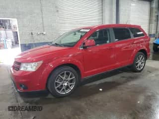 2012 Dodge Journey R/T with VIN 3C4PDDEG1CT285783, listed as a Copart auction lot 84806625 with 76,824 mi miles and Salvage title. Bid and sale history available at DreamBid. Image 1.