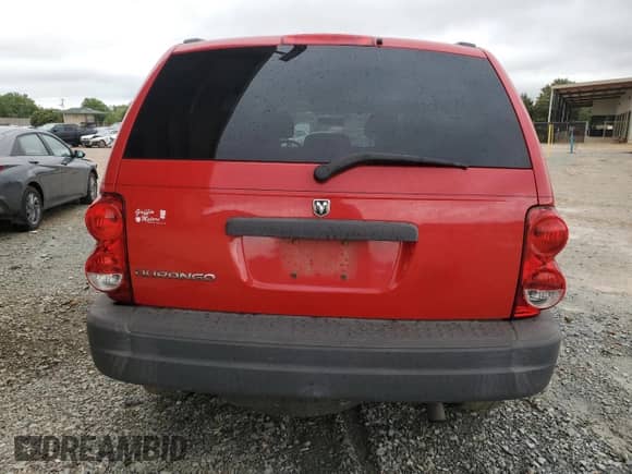 2005 Dodge Durango SXT with VIN 1D4HD38KX5F537724, listed as a Copart auction lot 78929714 with 208,478 mi miles and Salvage title. Bid and sale history available at DreamBid. Image 6.