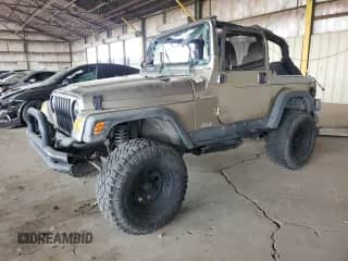 2004 Jeep Wrangler Sport z VIN 1J4FA49S14P768676, wystawiony jako Copart lot #69976745 z przebiegiem 165 894 mil mil oraz Szkoda całkowita • Salvage title. Historia ofert i sprzedaży dostępna na DreamBid. Obrazek 1.