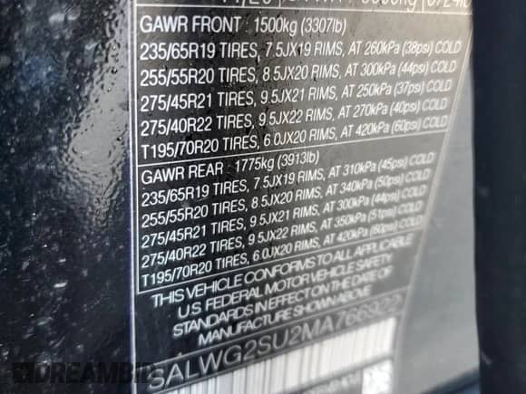 2021 Land Rover Range Rover Sport SE with VIN SALWG2SU2MA766922, listed as a Copart auction lot 47987373 with 12,320 mi miles and . Bid and sale history available at DreamBid. Image 14.