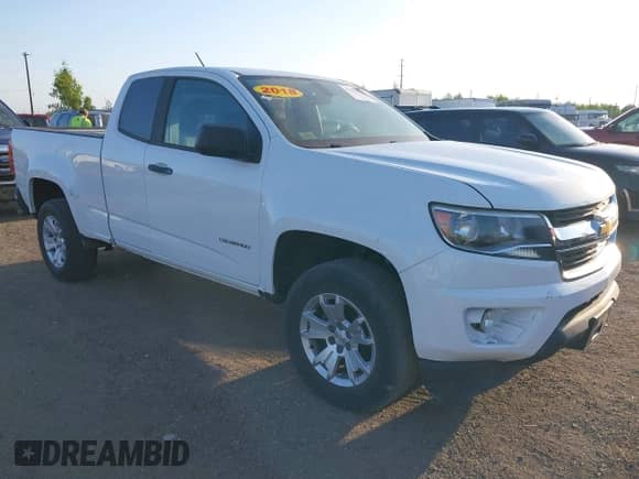 2018 Chevrolet Colorado 2WD Work Truck with VIN 1GCHSBEA1J1202464, listed as a IAAI auction lot 43383328 with 166,920 mi miles and . Bid and sale history available at DreamBid. Image 1.