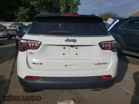 2022 Jeep Compass Limited with VIN 3C4NJDCB7NT214517, listed as a Copart auction lot 82420765 with 16,203 mi miles and Salvage title. Bid and sale history available at DreamBid. Image 6.