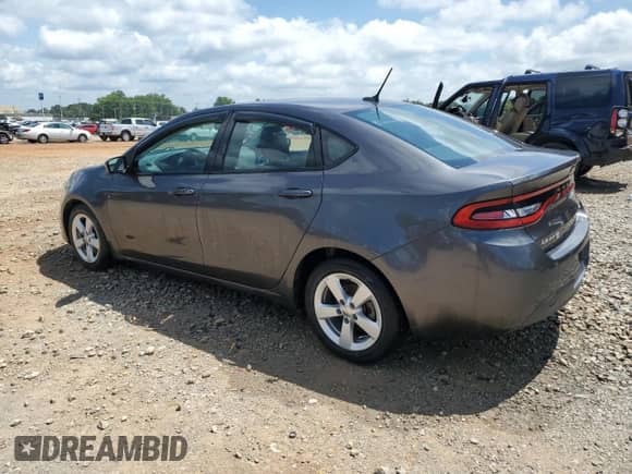 2016 Dodge Dart SXT with VIN 1C3CDFBB9GD728586, listed as a Copart auction lot 64803015 with Not provided miles and Non repairable. Bid and sale history available at DreamBid. Image 2.