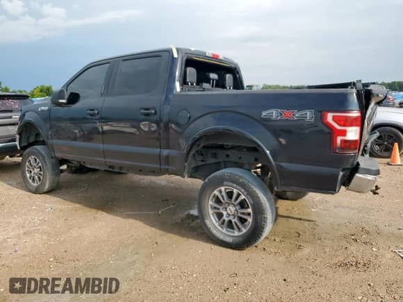 2019 Ford F-150 XL with VIN 1FTEW1E57KKD15481, listed as a Copart auction lot 69432485 with 107,956 mi miles and Salvage title. Bid and sale history available at DreamBid. Image 2.