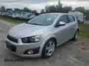 2015 Chevrolet Sonic LTZ with VIN 1G1JE6SB9F4104049, listed as a Copart auction lot 80939755 with 94,836 mi miles and Clean title. Bid and sale history available at DreamBid. Image 2.