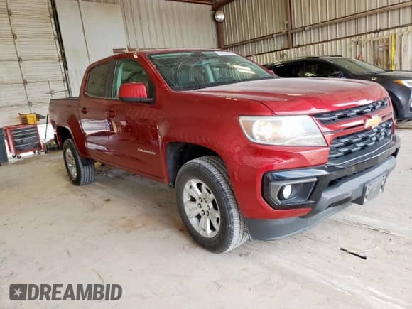 2021 Chevrolet Colorado 2WD LT z VIN 1GCGSCEN0M1263667, wystawiony jako Copart lot #64656825 z przebiegiem 65 100 mil mil oraz Czysty tytuł • Clean title. Historia ofert i sprzedaży dostępna na DreamBid. Obrazek 4.
