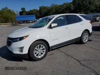 2018 Chevrolet Equinox LT with VIN 3GNAXSEV3JL103540, listed as a Copart auction lot 80370375 with 49,881 mi miles and Salvage title. Bid and sale history available at DreamBid. Image 1.