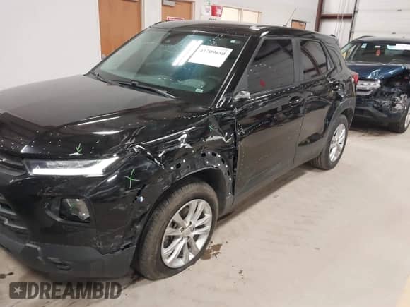 2022 Chevrolet TrailBlazer LS with VIN KL79MNSL2NB014071, listed as a IAAI auction lot 41709650 with 148,997 mi miles and . Bid and sale history available at DreamBid. Image 6.